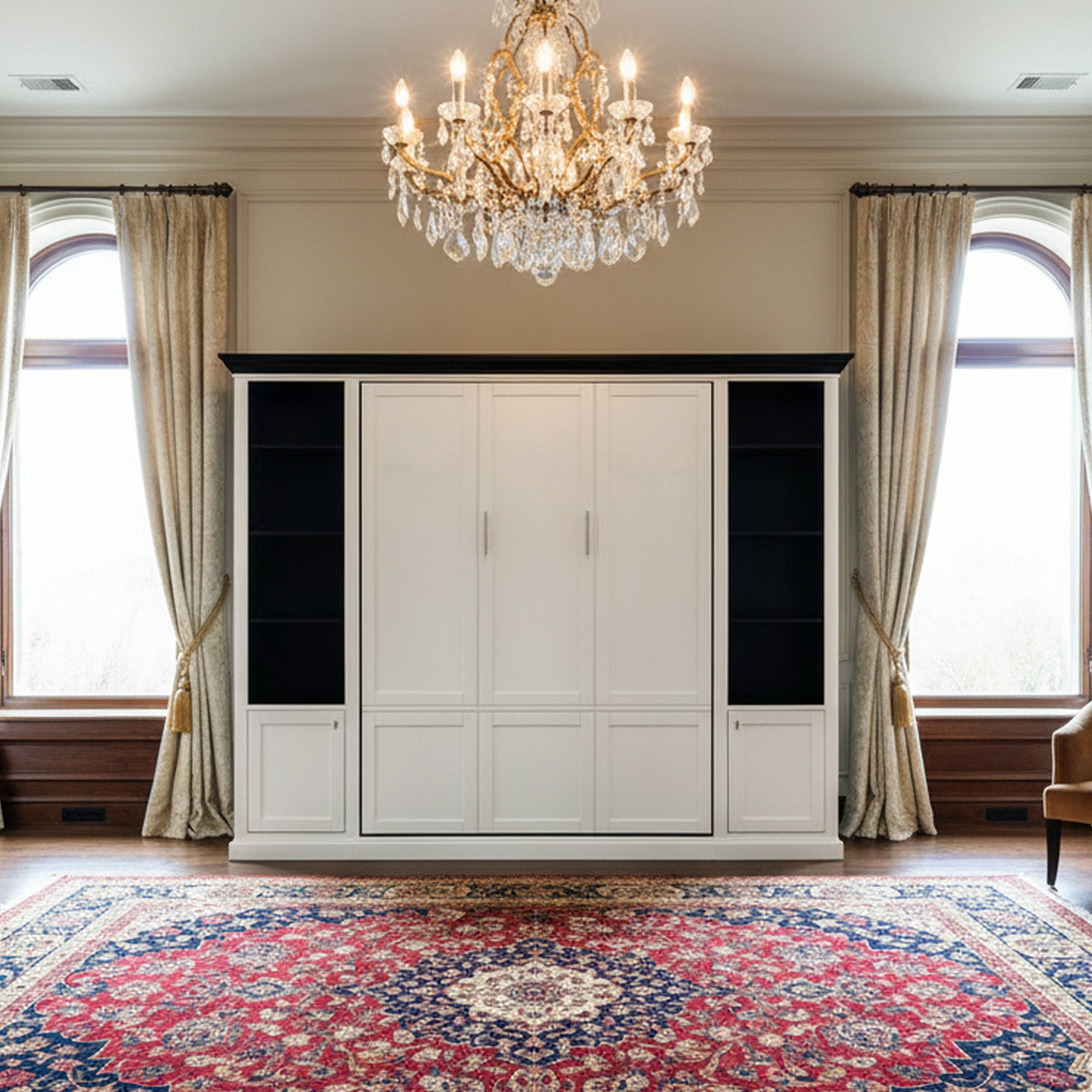Island murphy bed
